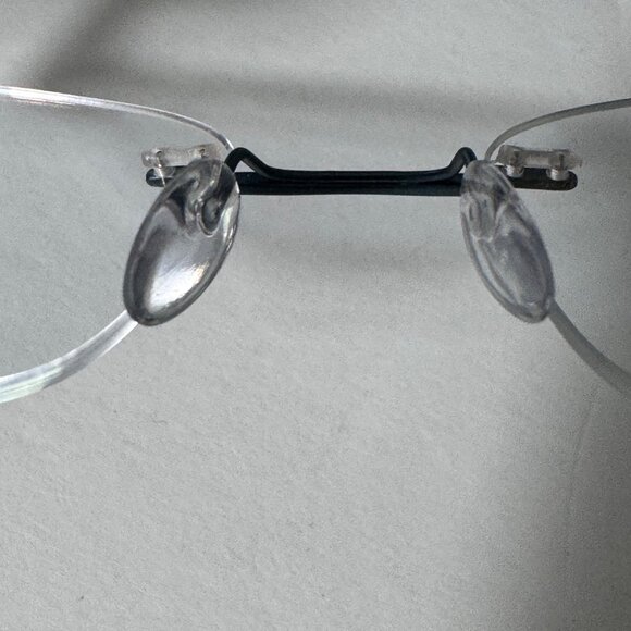Silhouette Rimless Eyeglasses FRAMES ONLY 4406 40 6056 53-17 135 5379 Green - Picture 9 of 11